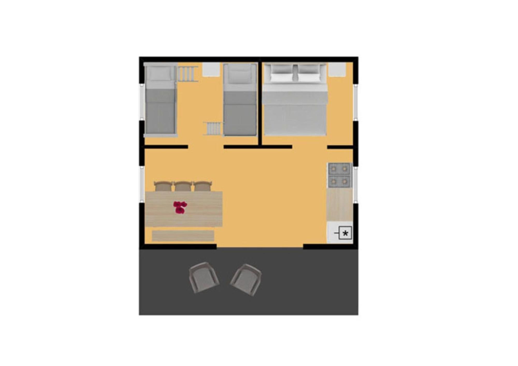 Camping Rcn Val De Cantobre Zimmer foto